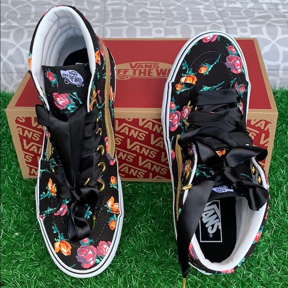 VANS SK8-Hi PLATFORM 2 Oversized Lace Floral/Tr M - Picture 6 of 16